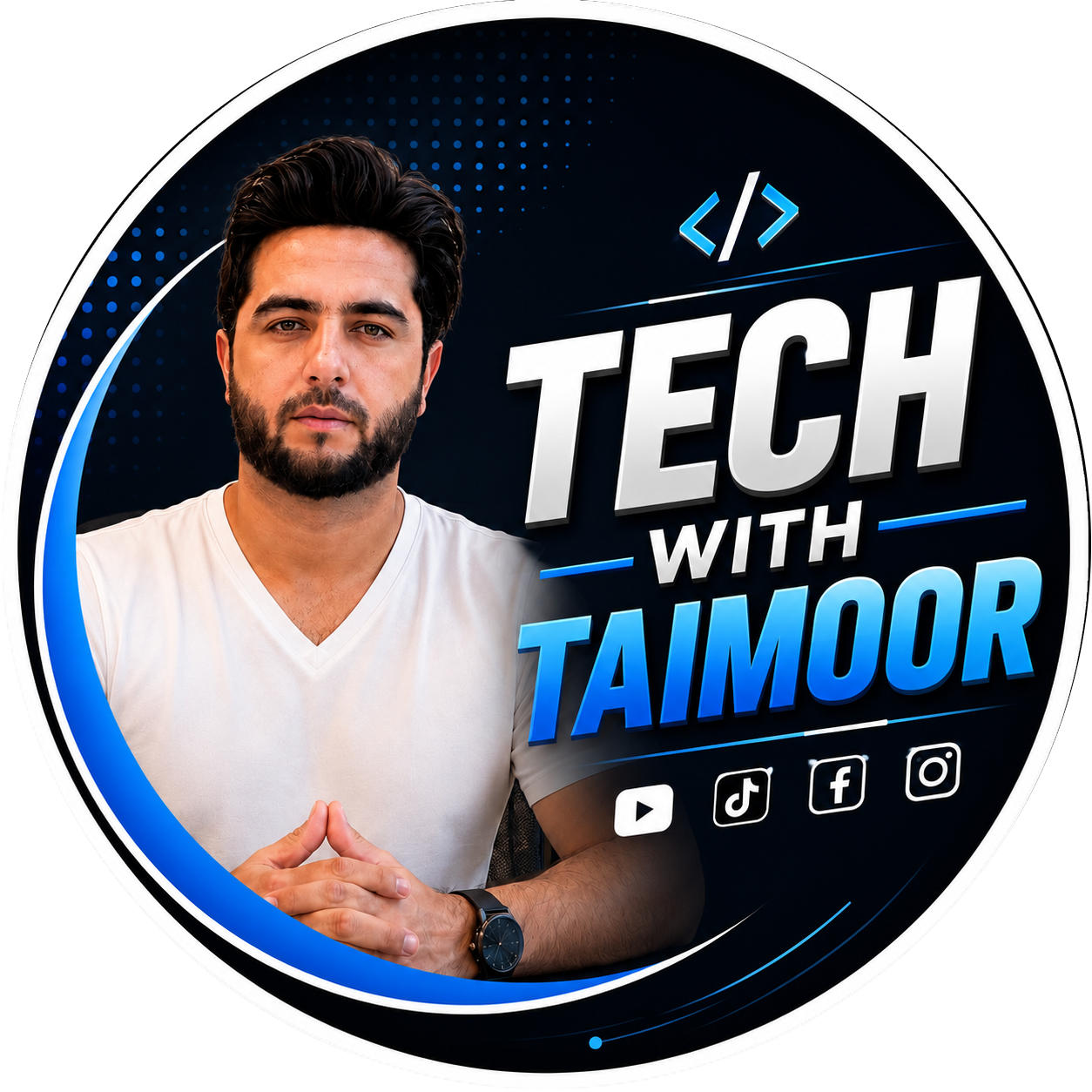 Tech With Taimoor logo